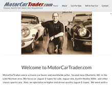 Tablet Screenshot of motorcartrader.com